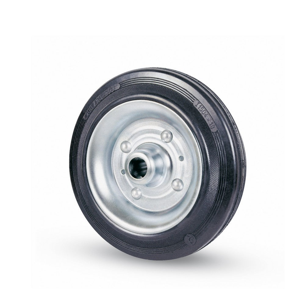 ruota di ricambio universale art.112 mm. 80 cod:ferx.vit10784