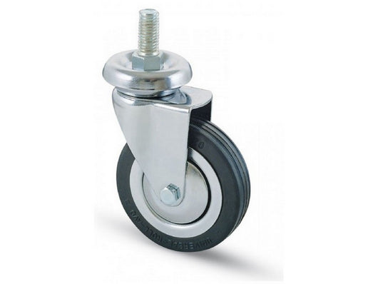 ruota girevole per mobili art.155b mm. 80-perno m10x30 cod:ferx.vit3219