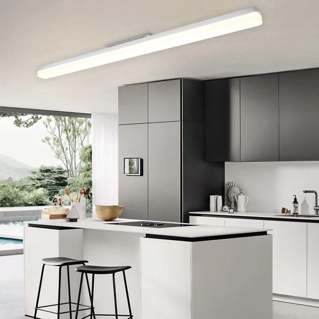 ZMH Lampada da soffitto plafoniera LED telecomando metallo moderna per camera letto