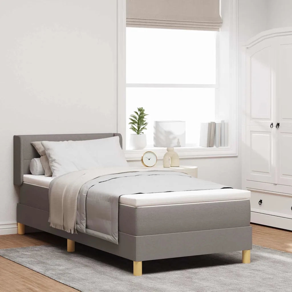 Letto a molle con materasso Talpa 190 x 90 cm Tessuto 3341269