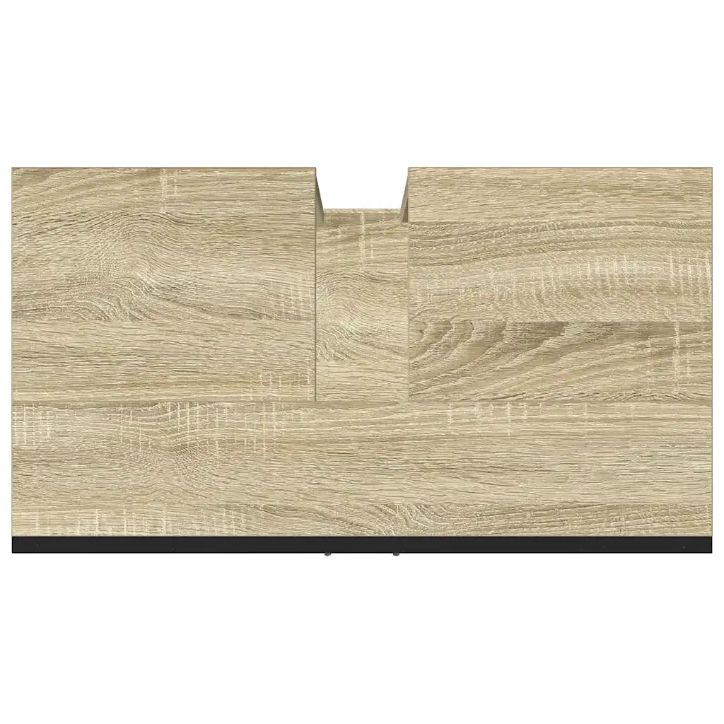 Mobile Lavabo Bagno Rovere Sonoma 60x33x60 cm Legno Multistrato 842457