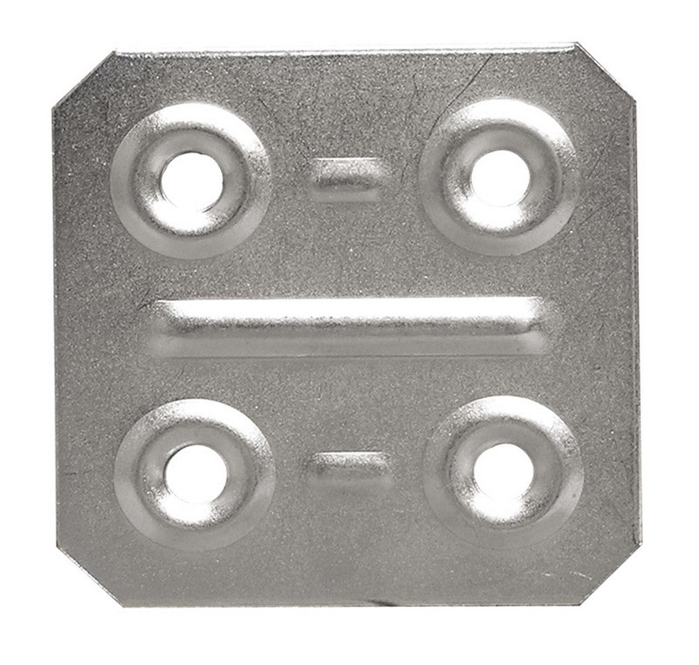 piastrina di giunzione ferro zincato 200 pz.  mm. 40x40 cod:ferx.vit12110