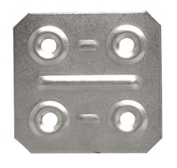 piastrina di giunzione ferro zincato 200 pz.  mm. 40x40 cod:ferx.vit12110