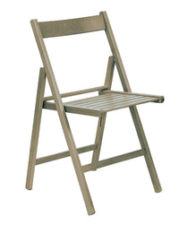 Set giardino tavolo Prince + 2 sedie Happy Hour in legno tortora