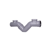Sifone firenze orizzontale in polipropilene (2 Tappi) : Diametro - 160