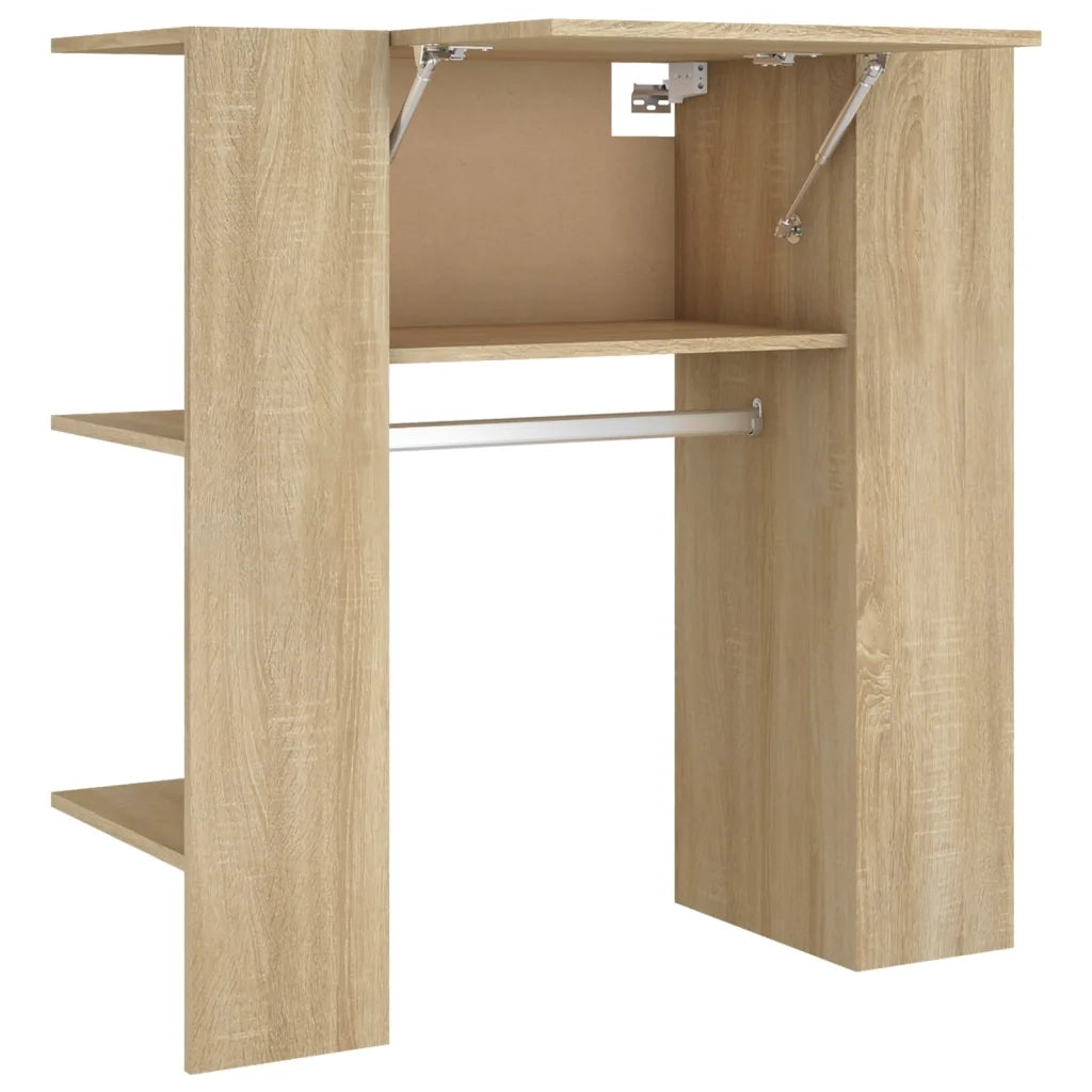 Scaffale Ingresso Rovere Sonoma 97,5x37x99 cm Legno Multistrato 808768