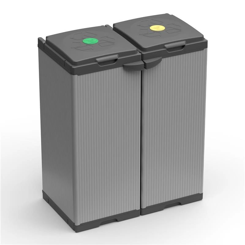 PORTASACCO BIS
 PER SACCHI DA 80 LT PER ESTERNO E INTERNO 68 X38PX87H CM