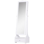 Cassettiera da Toeletta con Specchio e Luci LED ¨C zephmum ¨C 45x36x150cm