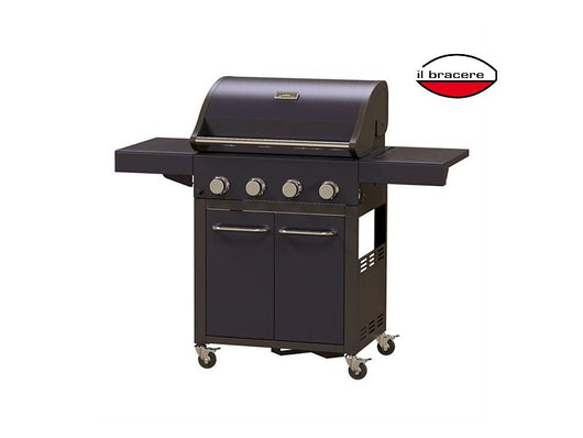 Barbecue a gas Generation Basic 4 bruciatori piani laterali pieghevoli - Grigio