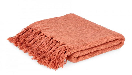 Telo Cotone Verde Boho da Interno 130x170 cm - MEI-JIE Colore: Rosso