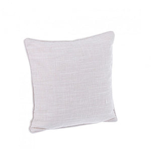 Set 4 Cuscini in Microfibra Marrone Moderni da Interno - REN Colore: Avorio, Dimensione: 40x40