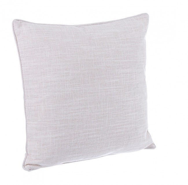 Set 4 Cuscini in Microfibra Marrone Moderni da Interno - REN Colore: Avorio, Dimensione: 50x50