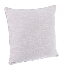 Set 4 Cuscini in Microfibra Marrone Moderni da Interno - REN Dimensione: 50x50, Colore: Avorio