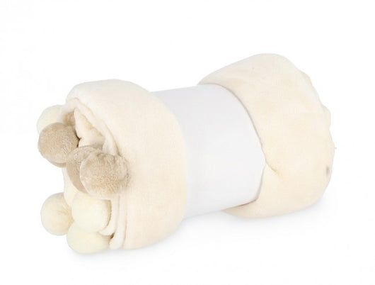 Plaid Ecopelliccia Nero da Interno 150x200 cm - MIKO Colore: Bianco