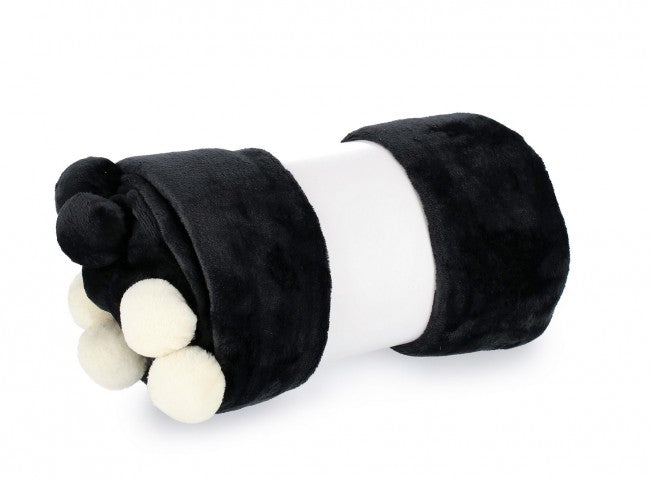 Plaid Ecopelliccia Nero da Interno 150x200 cm - MIKO Colore: Nero