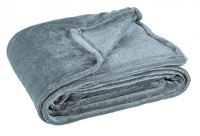 Plaid in Ecopelliccia Rosa da Interno - ANDRE Dimensione: 130x160, Colore: Verde