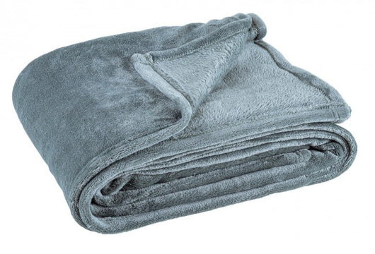 Plaid in Ecopelliccia Rosa da Interno - ANDRE Dimensione: 130x160, Colore: Verde