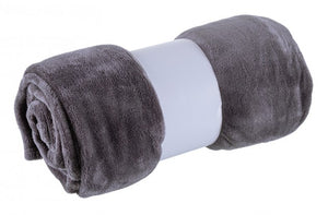 Plaid in Ecopelliccia Rosa da Interno - ANDRE Dimensione: 130x160, Colore: Grigio