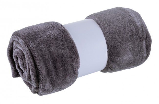 Plaid in Ecopelliccia Rosa da Interno - ANDRE Colore: Grigio, Dimensione: 130x160