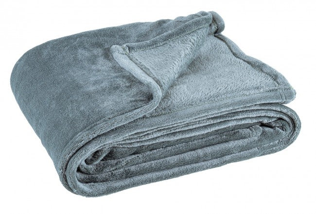 Plaid in Ecopelliccia Rosa da Interno - ANDRE Dimensione: 150x200, Colore: Verde