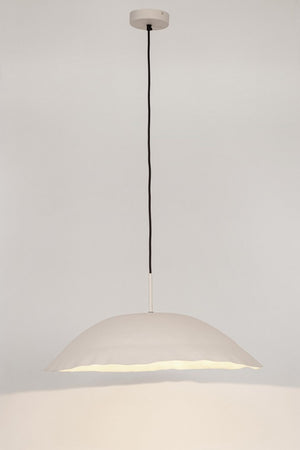 Lampadario Sospensione Metallo Nero Moderno da Interno - TARIQ Colore: Bianco