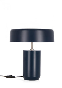 Lampada Tavolo Metallo Blu Moderna da Interno - SHIORI