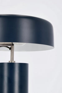 Lampada Tavolo Metallo Blu Moderna da Interno - SHIORI