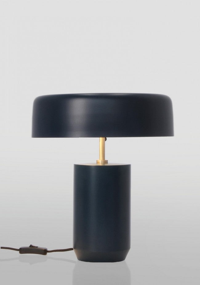 Lampada Tavolo Metallo Blu Moderna da Interno - SHIORI