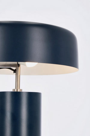 Lampada Tavolo Metallo Blu Moderna da Interno - SHIORI