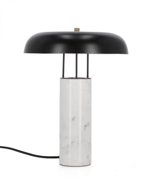 Lampada Tavolo Marmo Bianco Moderna da Interno - SHIORI