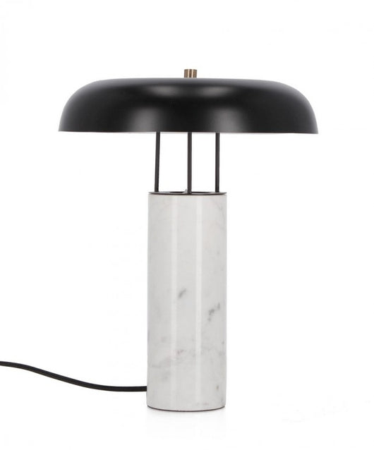 Lampada Tavolo Marmo Bianco Moderna da Interno - SHIORI
