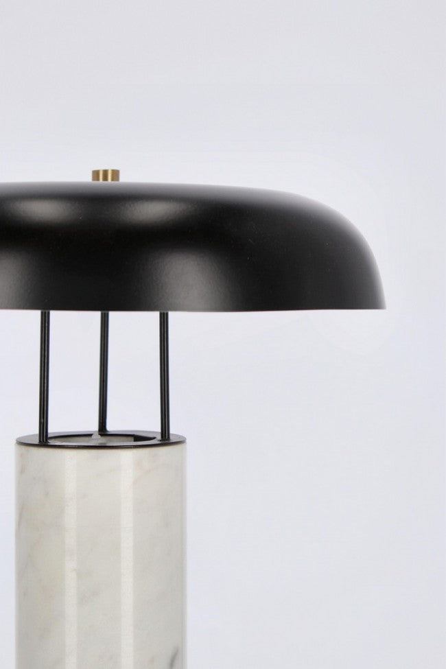 Lampada Tavolo Marmo Bianco Moderna da Interno - SHIORI