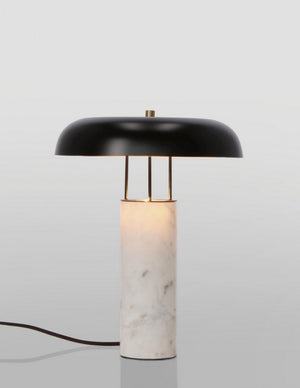 Lampada Tavolo Marmo Bianco Moderna da Interno - SHIORI