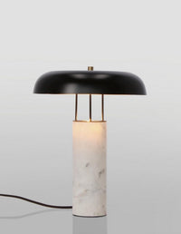 Lampada Tavolo Marmo Bianco Moderna da Interno - SHIORI