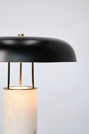 Lampada Tavolo Marmo Bianco Moderna da Interno - SHIORI