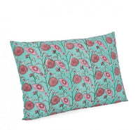 Set 4 Cuscini Cotone Verde Floreale da Interno - XIN Colore: Verde