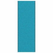 Zerbino | Tappetino Ciano e Nero 120 x 350 cm 100% Poliammide