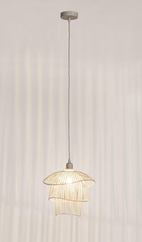 Lampadario Sospensione Metallo Bianco Moderno da Interno - JIA Colore: Bianco