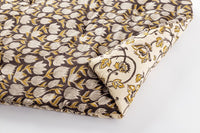 Set 4 Cuscini da Pavimento Cotone Verde Boho Interno 60x120 - ESOTICO Colore: Avorio