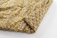 Set 4 Cuscini da Pavimento Cotone Verde Boho Interno 60x120 - ESOTICO Colore: Verde