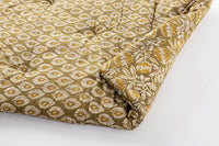 Set 4 Cuscini da Pavimento Cotone Verde Boho Interno 60x120 - ESOTICO Colore: Verde