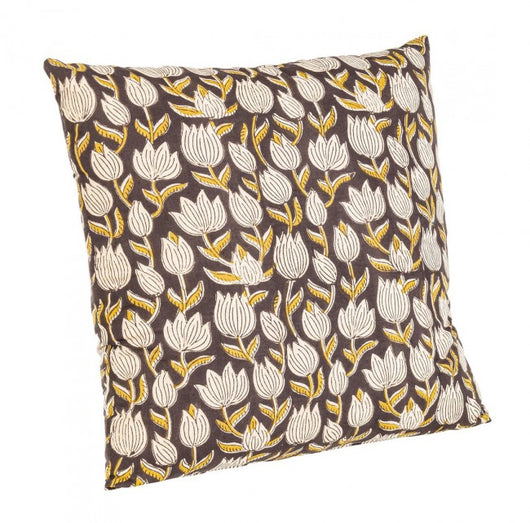 Set 4 Cuscini Decorativi Cotone Giallo Boho da Interno - ESOTICO Colore: Composizione 2, Dimensione: 45x45