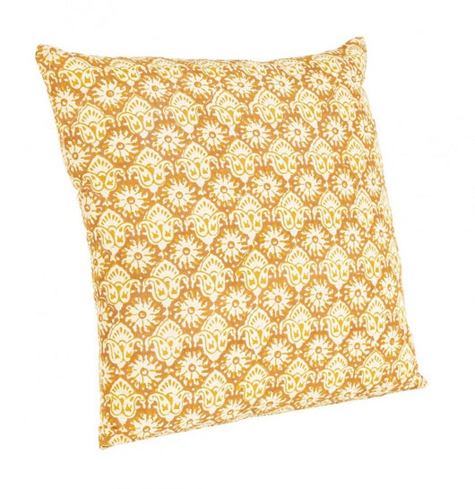Set 4 Cuscini Decorativi Cotone Giallo Boho da Interno - ESOTICO Colore: Composizione 14, Dimensione: 45x45