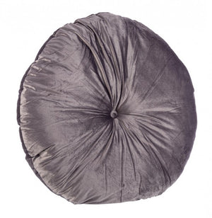 Set 4 Cuscini Meditazione Velluto Rosa Boho 90 cm - ARCADIA Colore: Grigio scuro