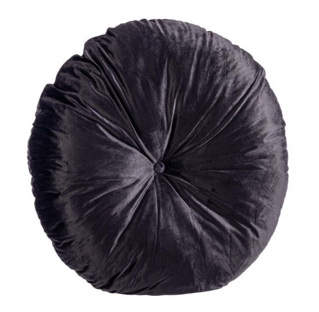 Set 4 Cuscini Meditazione Velluto Rosa Boho 90 cm - ARCADIA Colore: Nero