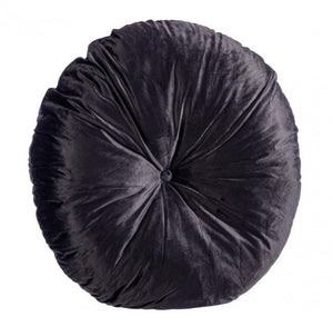 Set 4 Cuscini Meditazione Velluto Rosa Boho 90 cm - ARCADIA Colore: Nero