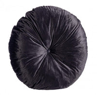 Set 4 Cuscini Meditazione Velluto Rosa Boho 90 cm - ARCADIA Colore: Nero