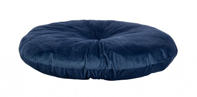 Set 4 Cuscini Meditazione Velluto Rosa Boho 90 cm - ARCADIA Colore: Blu