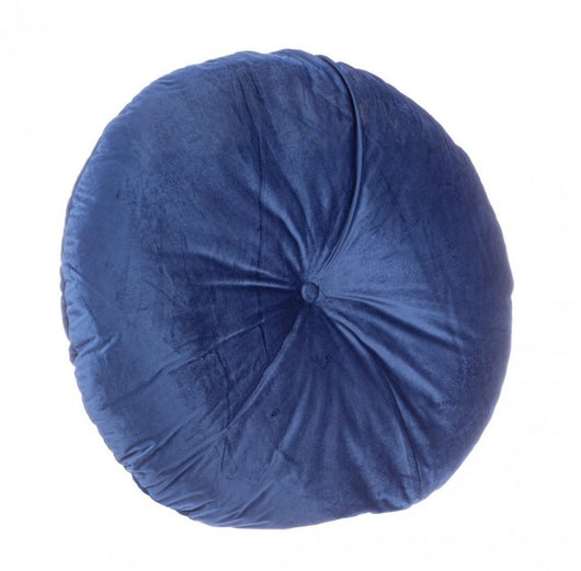 Set 4 Cuscini Meditazione Velluto Rosa Boho 90 cm - ARCADIA Colore: Blu