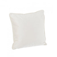 Set 4 Cuscini in Velluto Grigio Scuro Moderni da Interno - ARCADIA Colore: Avorio, Dimensione: 40x40